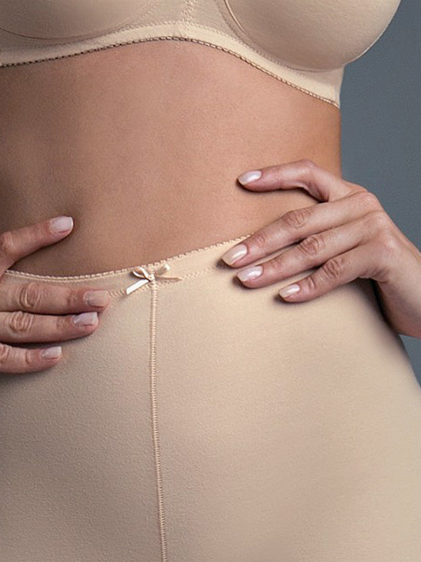 Lisca Cotton High Waisted Boyshort Panty Manja Nude
