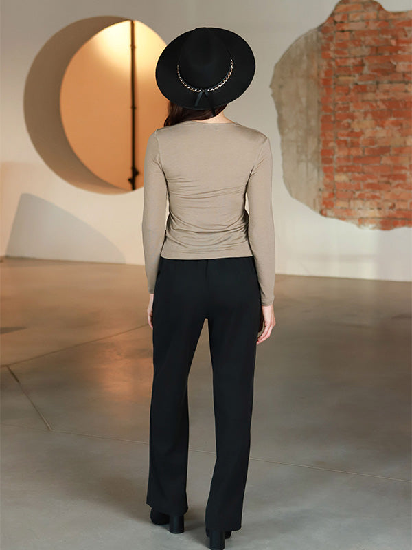 Lega klasikinės kelnės "Hannah Black"