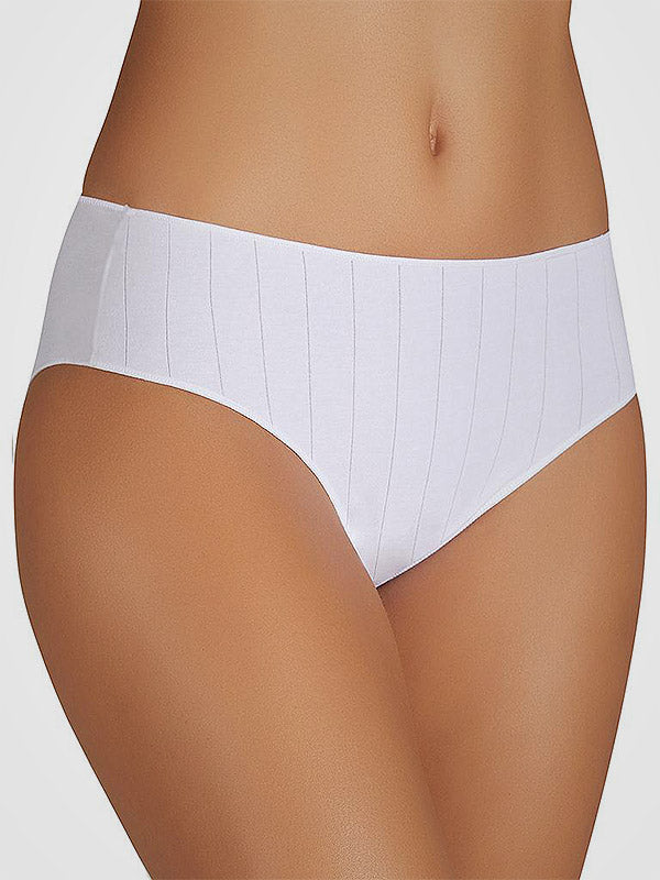 Ysabel Mora Cotton Panty Lurda Midi White