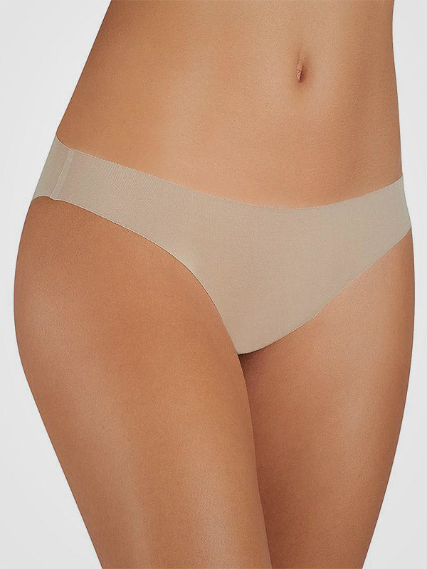 Ysabel Mora Laser-cut Cotton Panty Adalia Mini Nude