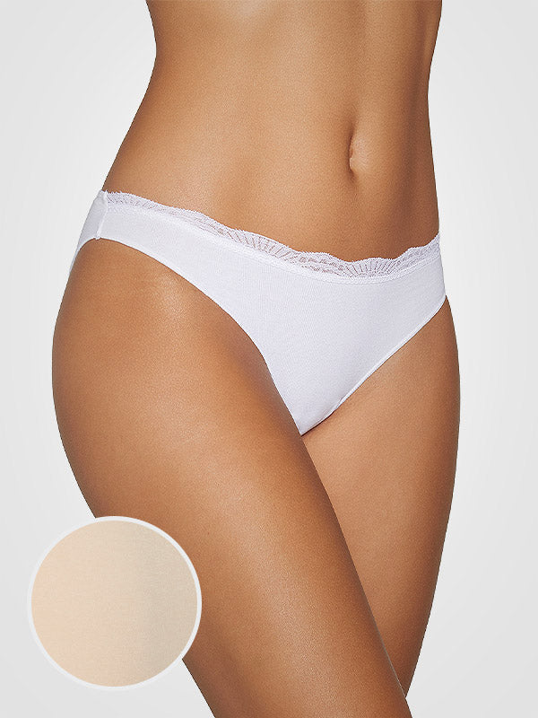 Ysabel Mora Cotton Panties Elody Mini Nude