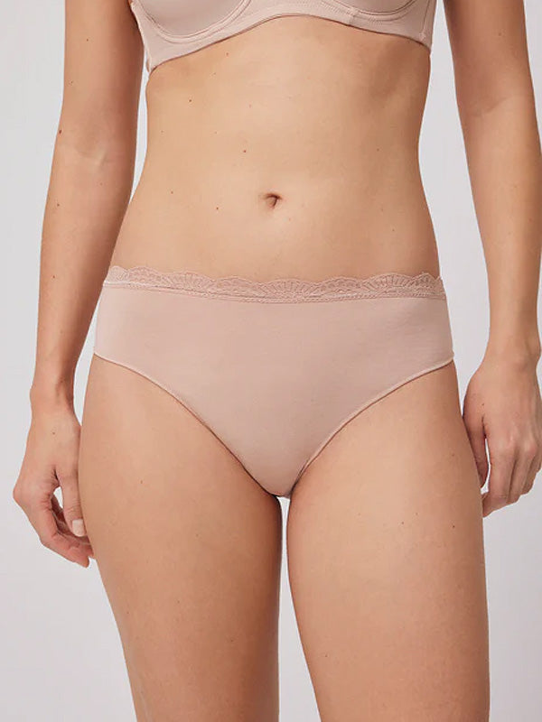 Ysabel Mora Cotton Panties Elody Midi Nude
