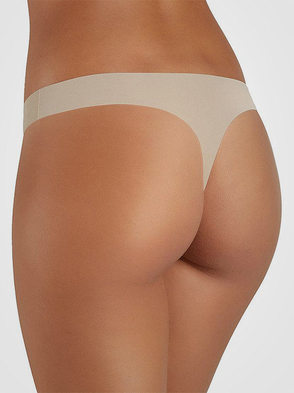 Ysabel Mora Seamless Cotton Thong Adalia Nude