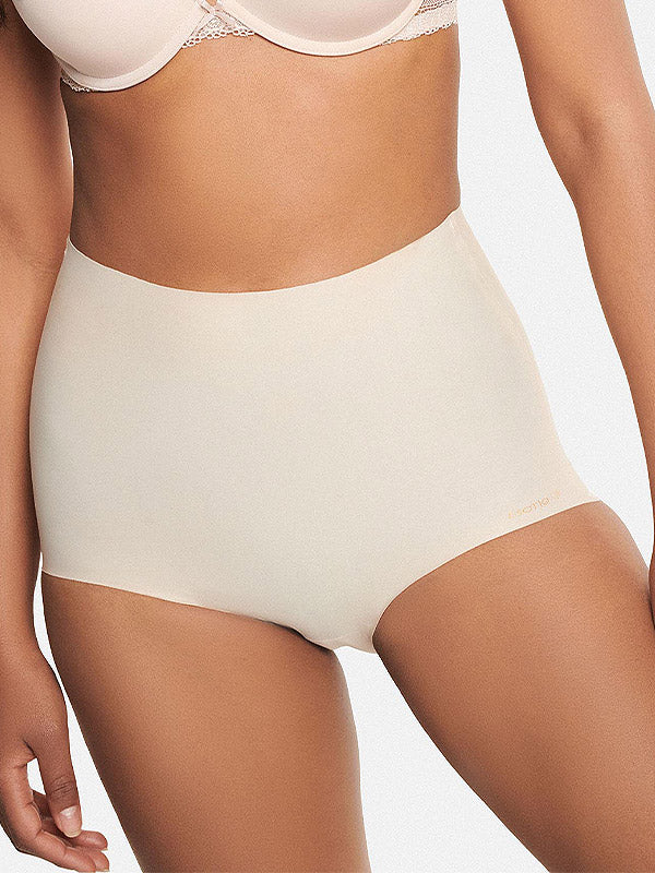 Esotiq High-waisted Panty Plain Nude