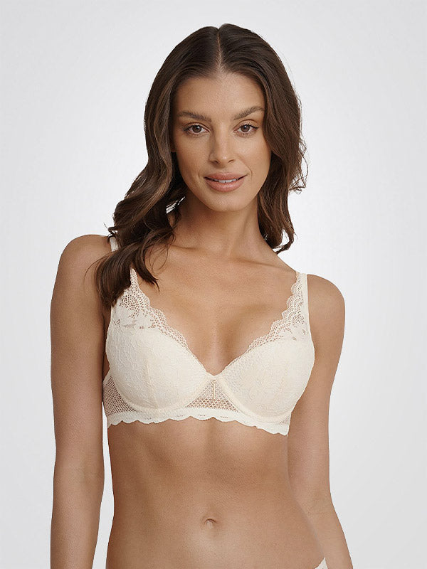 Esotiq Lace Push-up Bra Ilona Nude