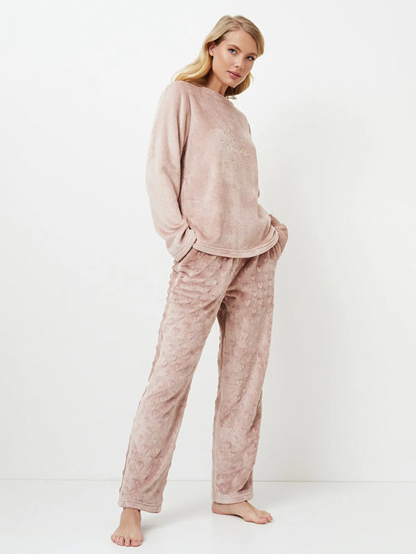 Aruelle мягкая домашняя одежда "Lara Set Dusty Pink"