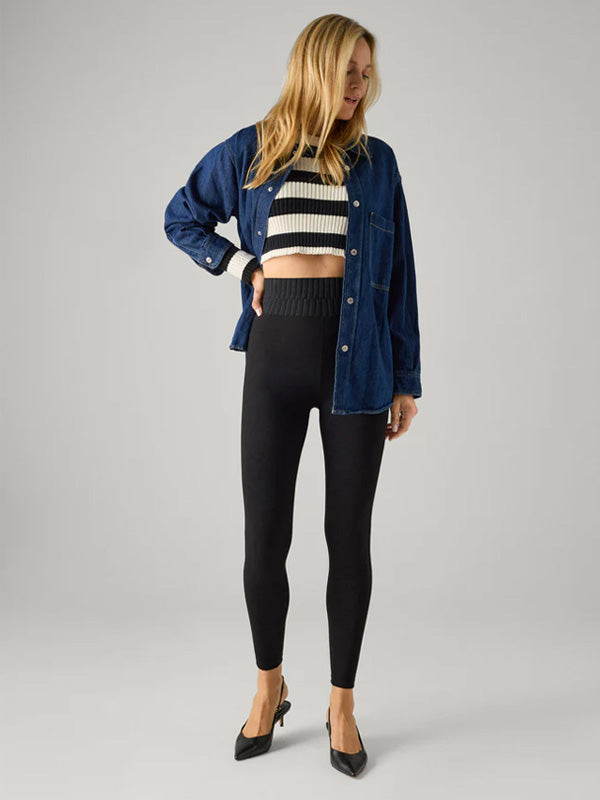 Ysabel Mora Slimming Leggings Roberta Black