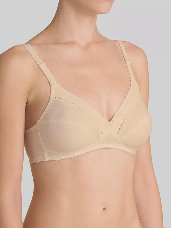 Triumph хлопковый бюстгальтер без косточек "Cotton Classic Stretch N Nude"