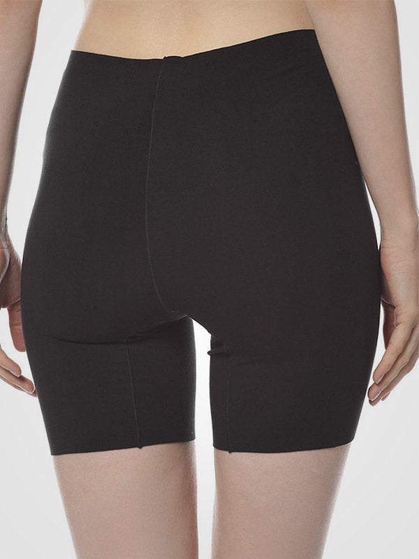 Ysabel Mora Laser-cut Cotton Shorties Adalia White
