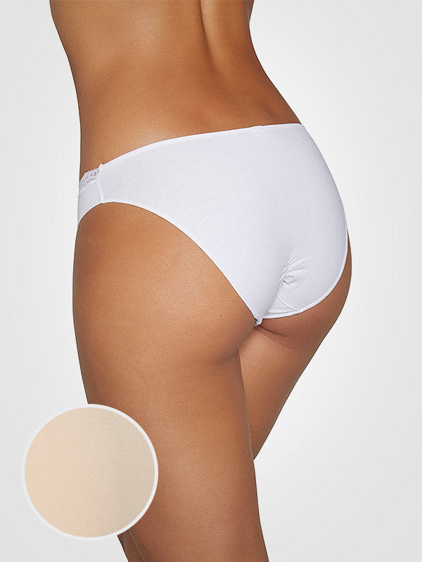 Ysabel Mora Cotton Panties Elody Mini Nude