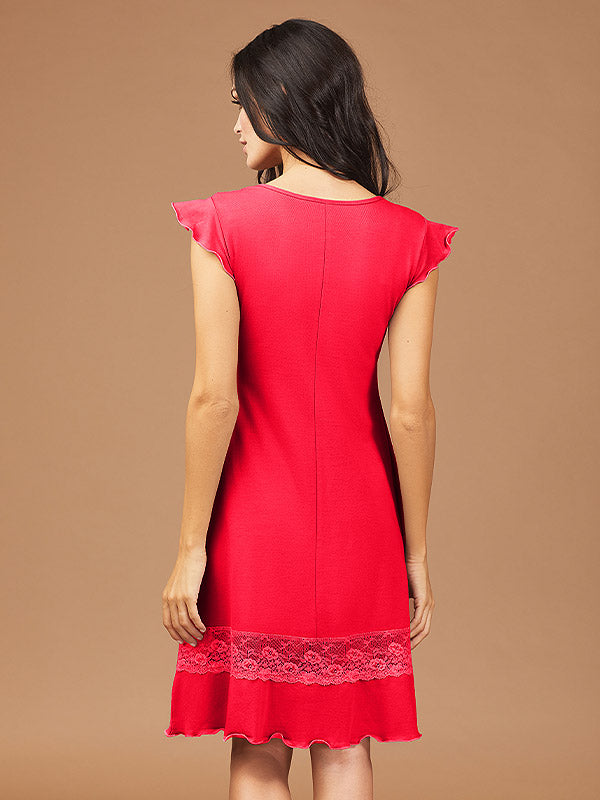 Lega Cotton Chemise Verda Red