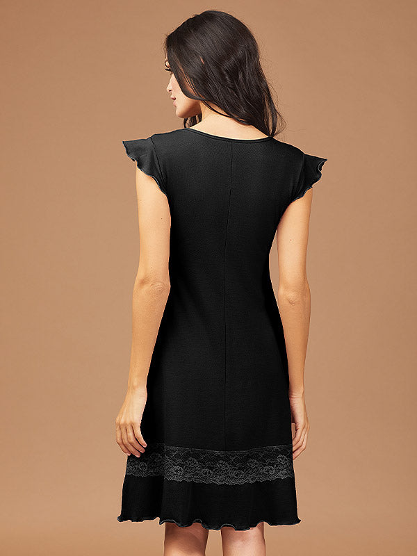 Lega Cotton Chemise Verda Black
