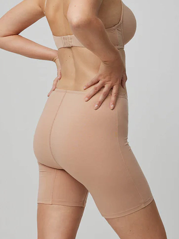 Ysabel Mora Anti-allergic Cotton High-waisted Shorties Elody Nude