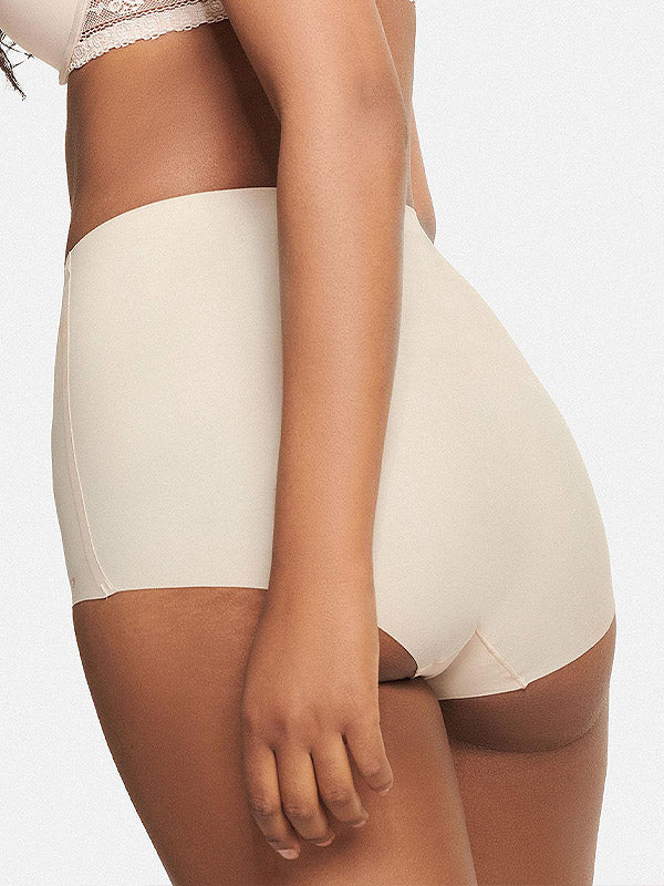 Esotiq High-waisted Panty Plain Nude