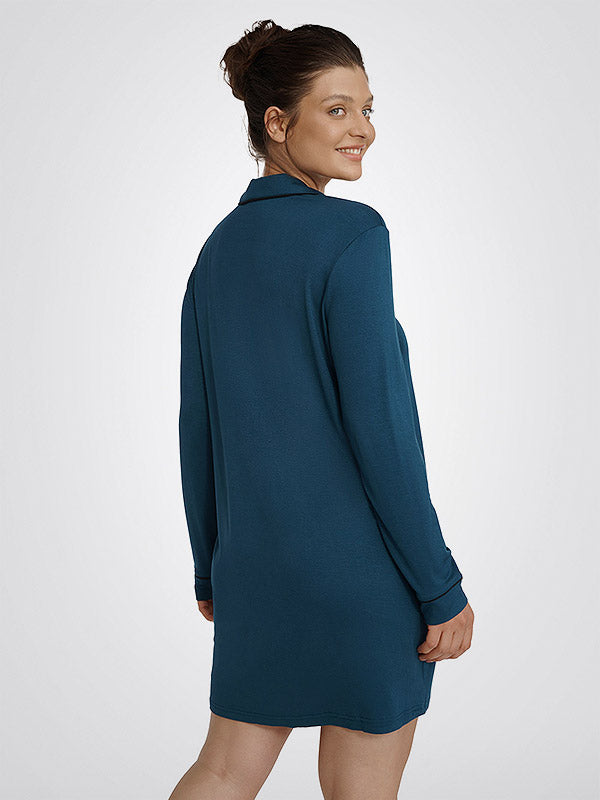 Esotiq Viscose Nightgown Miracle Teal