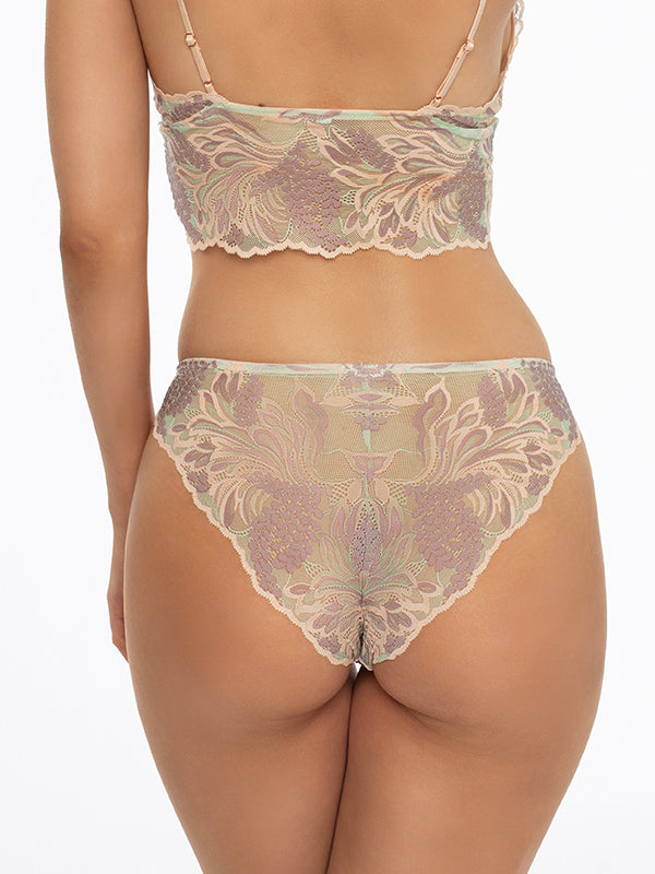 Esotiq Lace Brief Ninette Nude - Grey - Mint