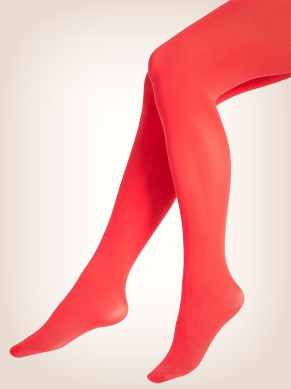 Fiore kojinės su prilaikančiu diržu "Diavola 20 Den Red"