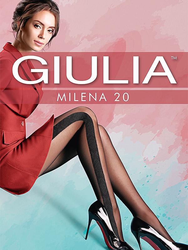 Giulia raštuotos pėdkelnės "Milena N.2 20 Den Nero"