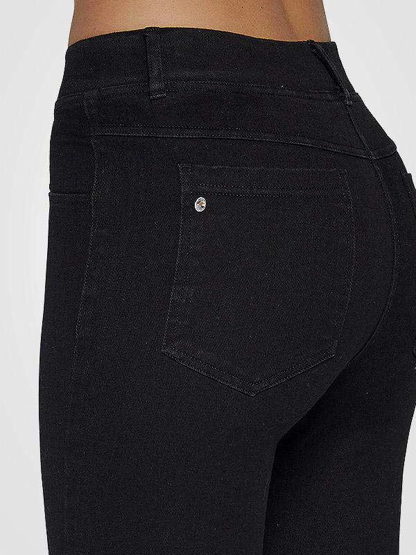 Ysabel Mora užpakaliuką pakeliantys džinsai su Swarovski kristalu "Imelda Push-Up Black Jeans"