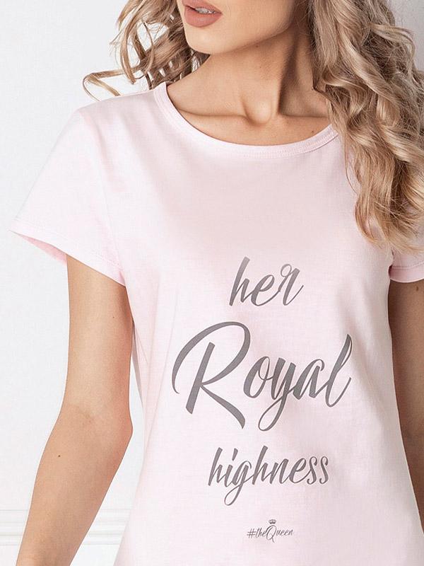 Aruelle medvilniniai naktiniai marškiniai "Highness Pink"