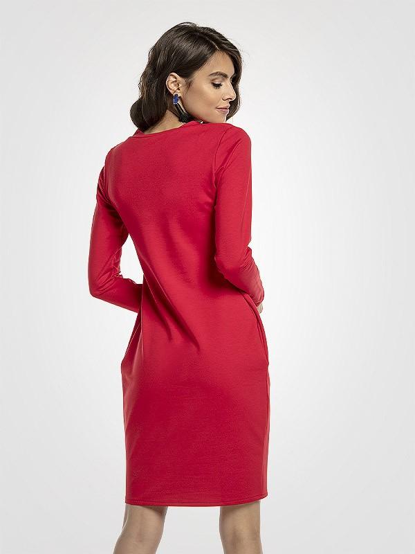 Tessita medvilninė suknelė "Camilla Red"