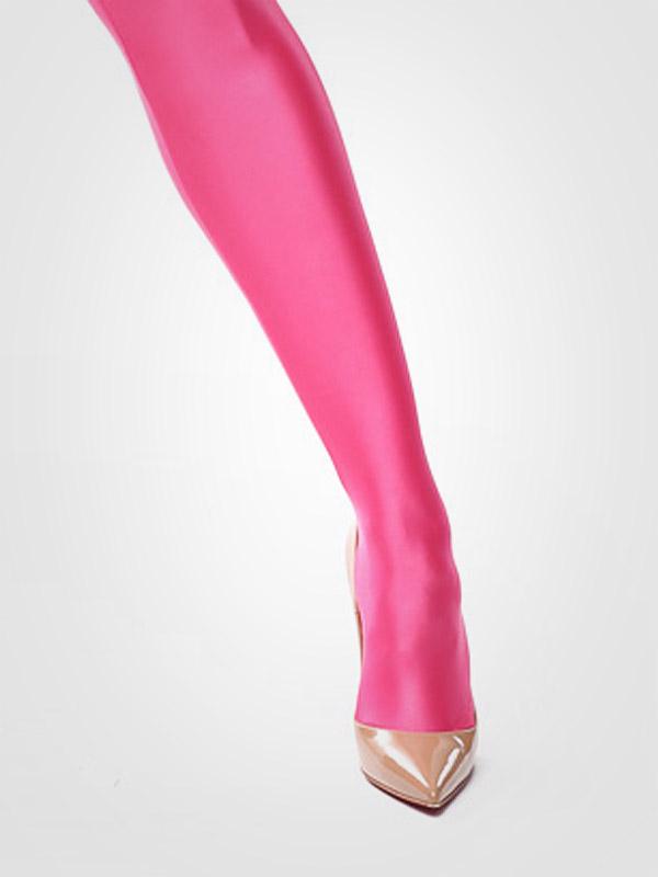 MissO blizgios nepermatomos pėdkelnės atviru tarpkoju "Glossy Pink"