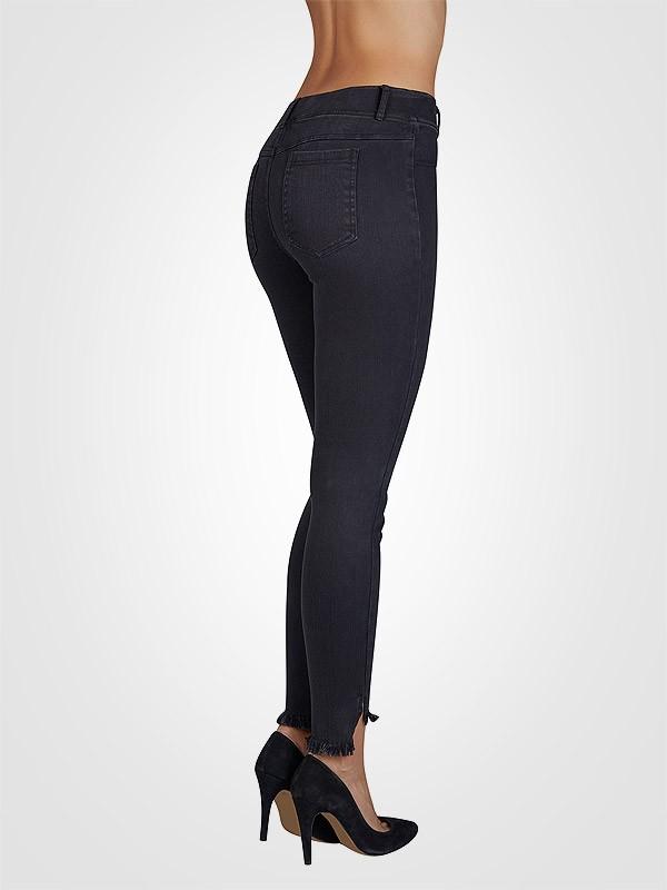 Ysabel Mora užpakaliuką pakeliančios kelnės "Taya Push-Up Black Jeans"