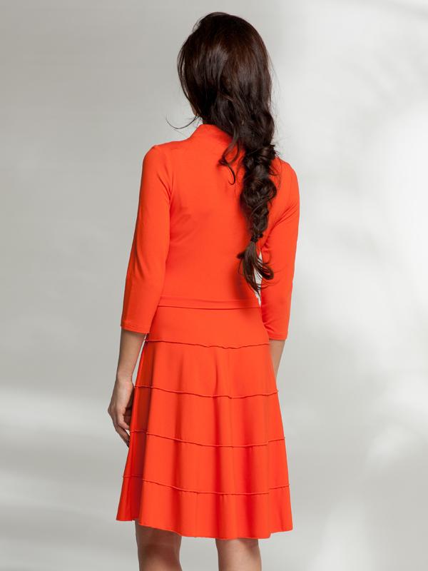 Lega viskozinė suknelė "Cameroon Orange"