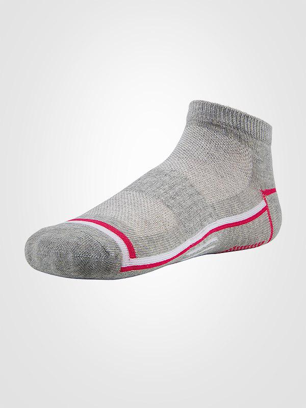 Ysabel Mora 3 medvilninių sportinių kojinių komplektas "Low Cut Inna Navy - Grey - White"