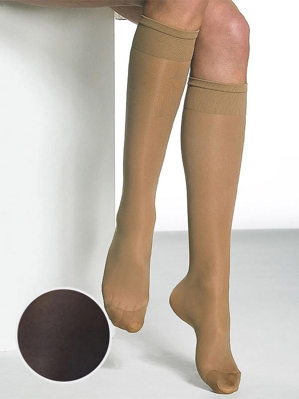 Solidea paskirstytos kompresijos kojinės iki kelių "Miss Relax 70 Den Nero"
