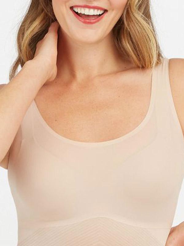 Spanx koreguojantys apatiniai marškinėliai "Thinstincts® Nude"
