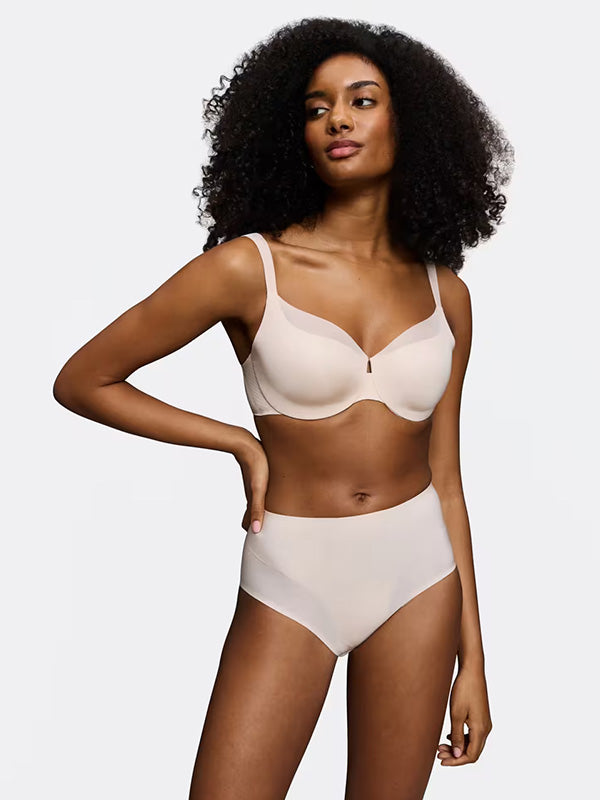 Triumph koreguojančios aukšto juosmens kelnaitės "BMU Illusion Curve Maxi Nude"