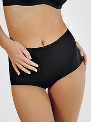 Lisca aukšto juosmens kelnaitės "Victoria Black"