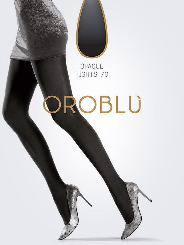 Oroblu Opaque Microfiber Tights Overlook 70 Den Black