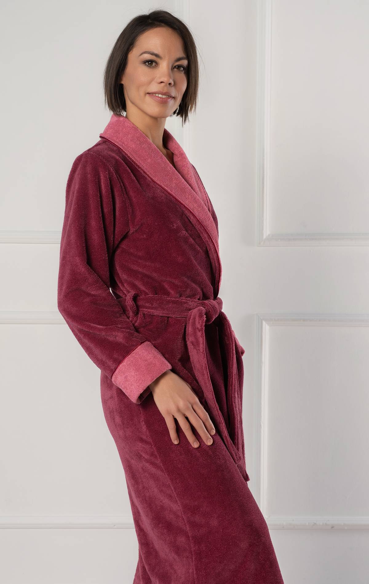 luxury bathrobe