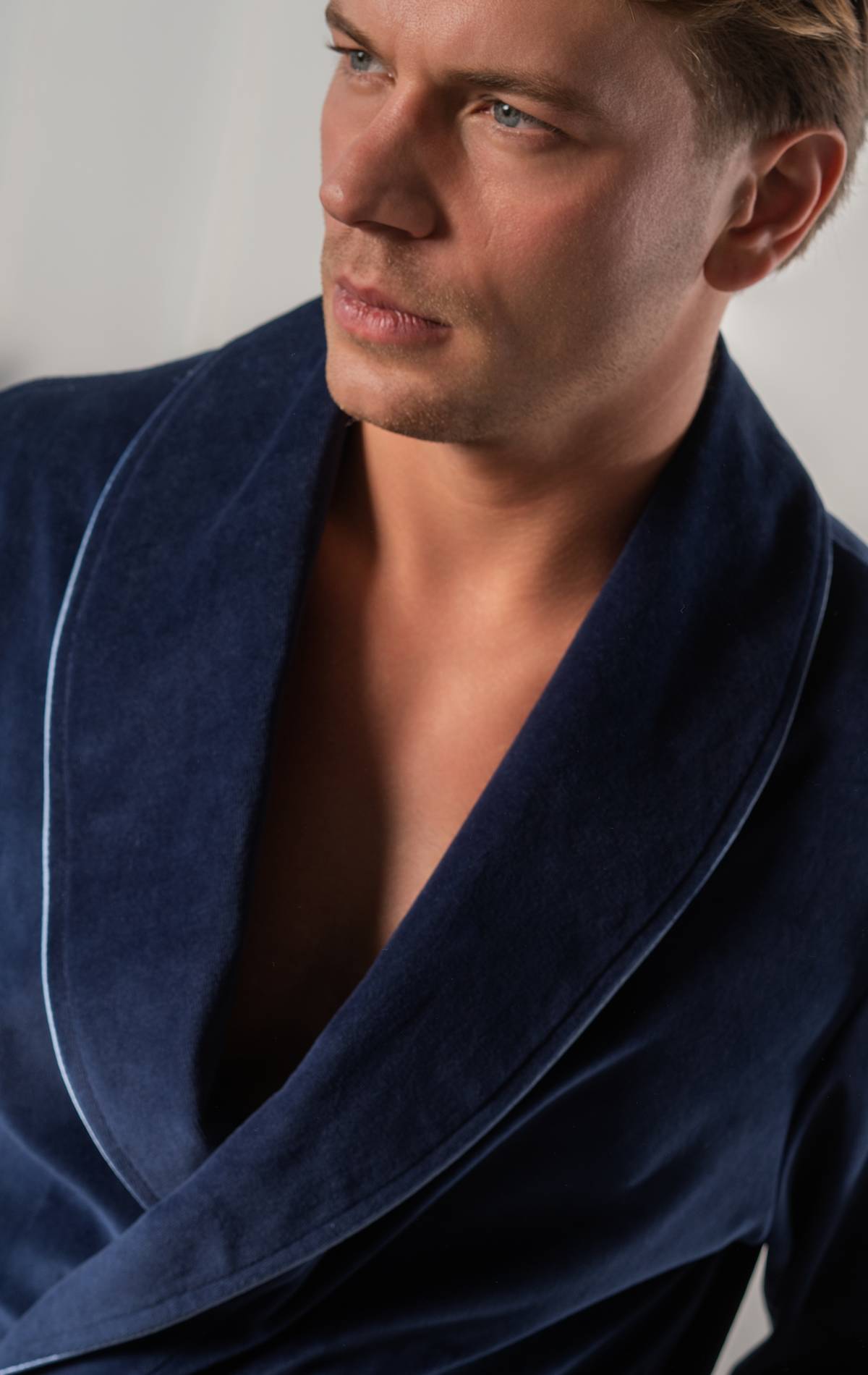 cotton men’s robe