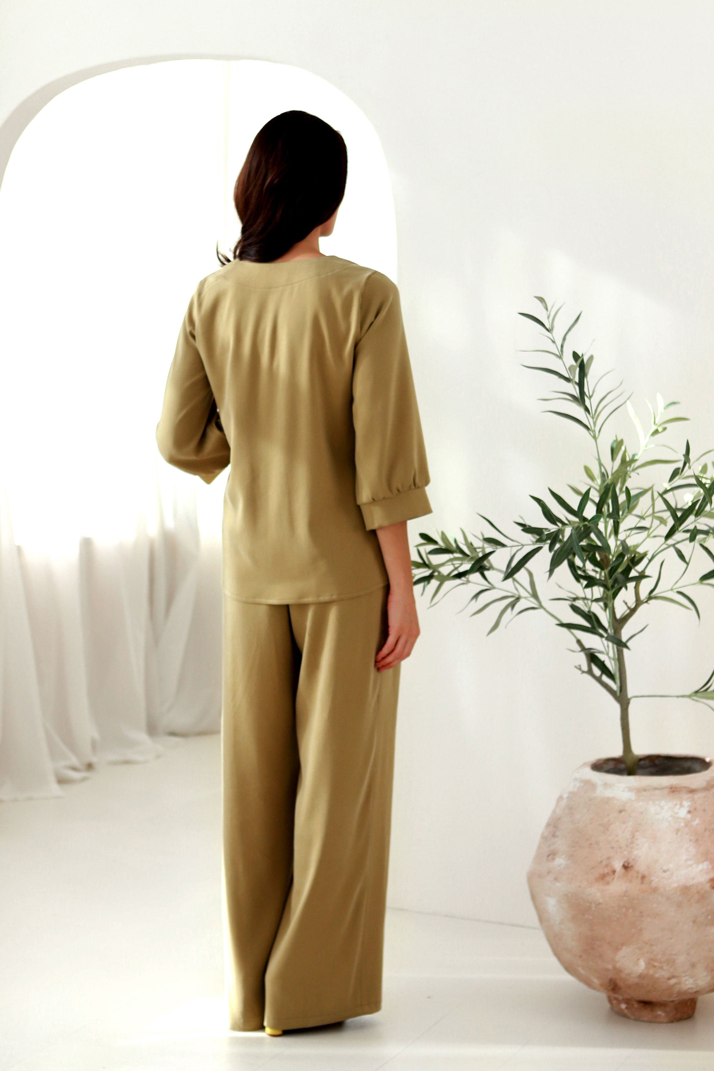 laisvo silueto marškiniai