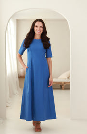 lininė suknelė vasarai