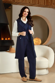 Lega tiesaus kirpimo kelnės "Anuk Navy"