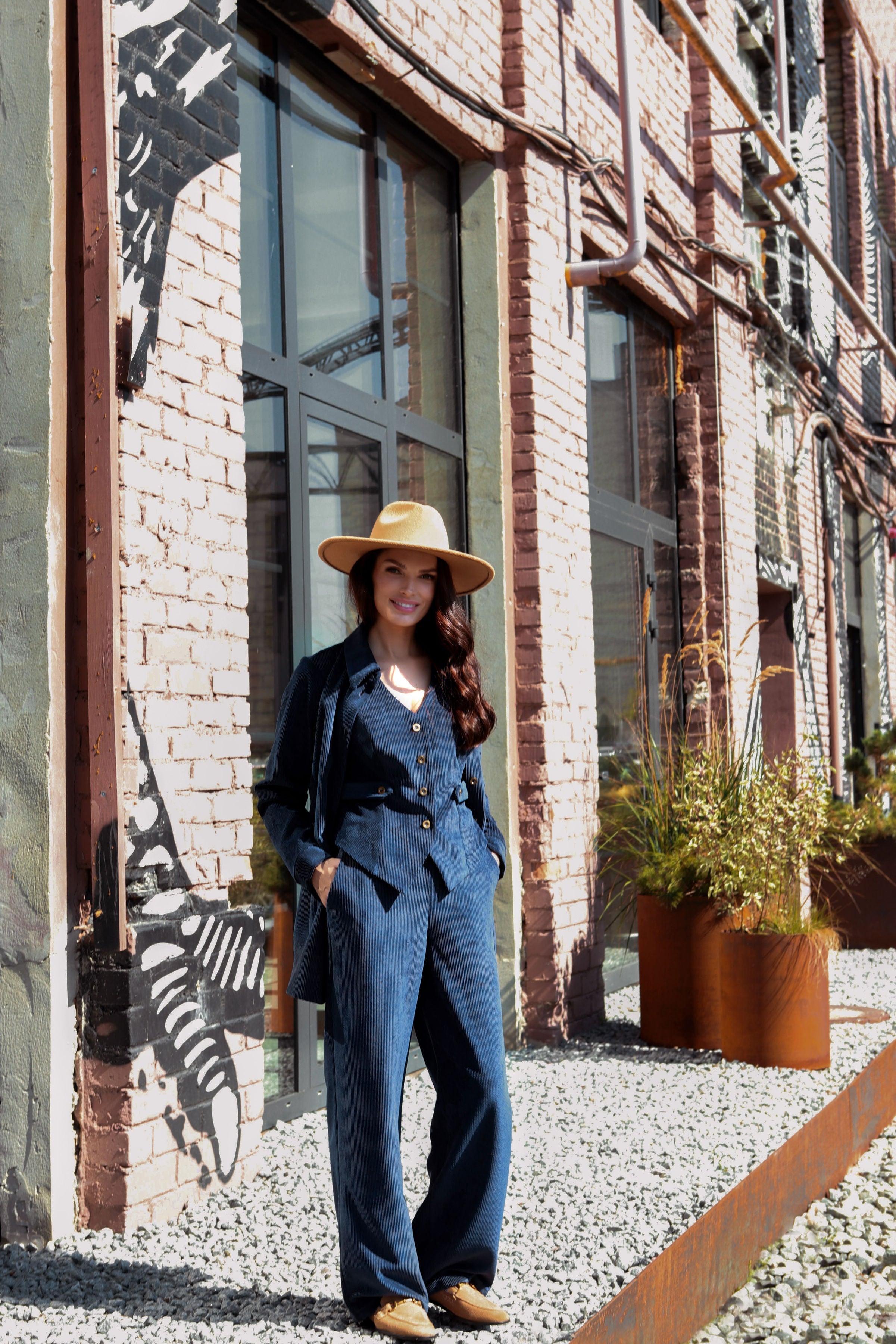 Lega velvetinė liemenė "Siena Navy Velvet"