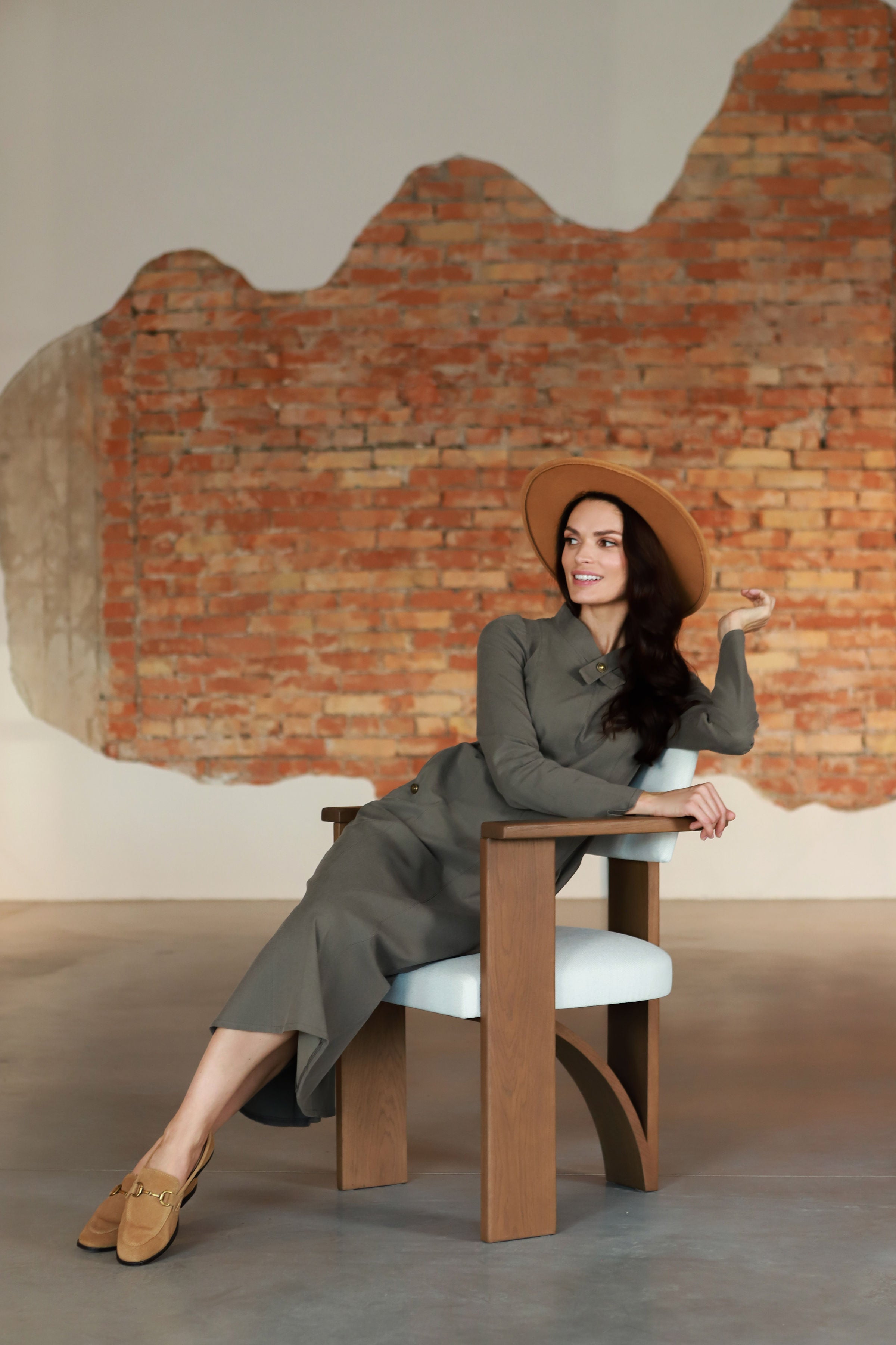 Lega midi suknelė "Francesca Grey"