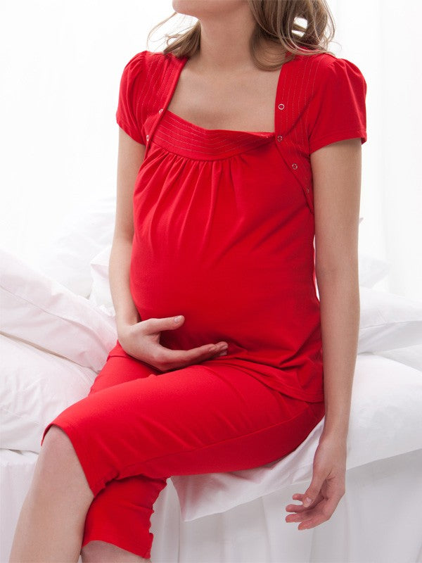Lega medvilninė pižama būsimoms mamytėms 