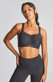 Panache Underwire Sports Bra Black