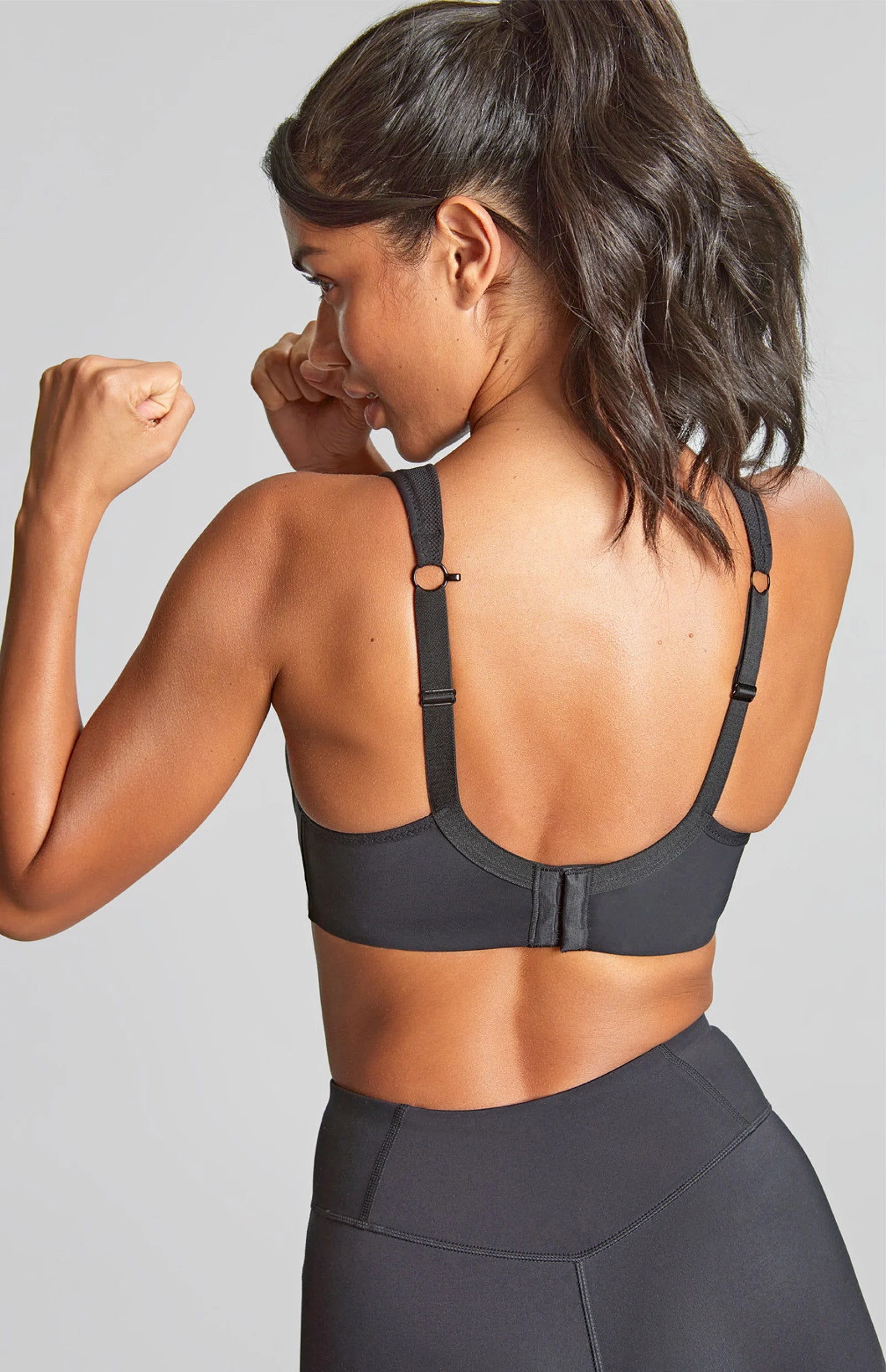 Panache Underwire Sports Bra Black