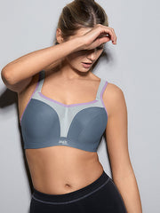 Panache sportinė liemenėlė su lankeliais "Sports Wired Grey"