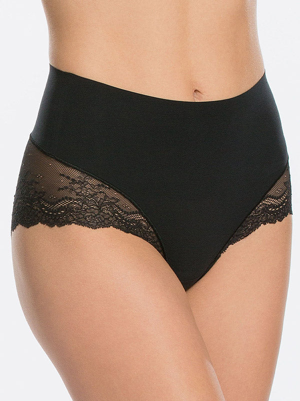 Spanx glotninančios hipster kelnaitės su nėriniais 