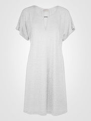 Charmline Beach Tunic Vulcanic Motion Coral White