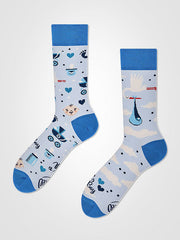 Many Mornings Cotton Unisex Socks It's A Boy Blue