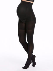 Spanx glotninančios pėdkelnės besilaukiančioms "Mama Mid-Thigh Opaque 70 Den Black"