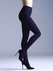 Giulia Opaque Matte 3D Microfiber Tights Samba 40 Den Deep Navy
